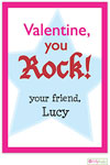 Valentine's Day Exchange Cards by Kelly Hughes Designs (Rock Star Pink)